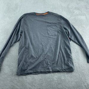 Bass Outdoor XXL Long Sleeve Black Utility Tee For Everyday & Outdoor NWT 2155